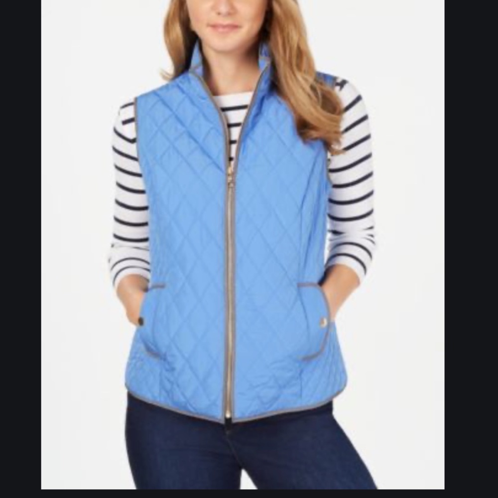 Charter Club Quilted Vest